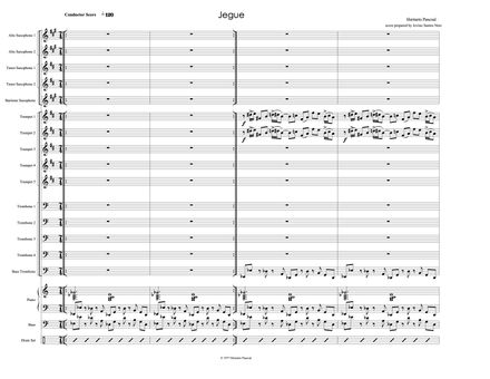 Hermeto Pascoal - Big Band Score - Jegue ou Meu Jumento Mimoso