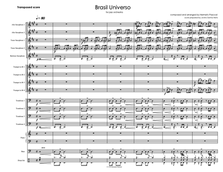 Hermeto Pascoal - Big Band Score - Brasil Universo