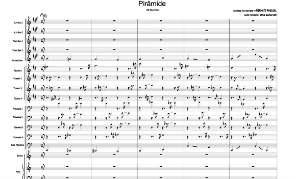 Hermeto Pascoal - Big Band Score - Pirâmide