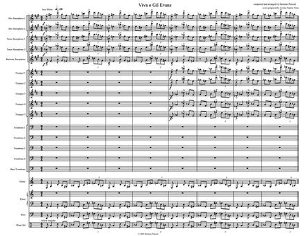Hermeto Pascoal - Big Band Score - Viva o Gil Evans