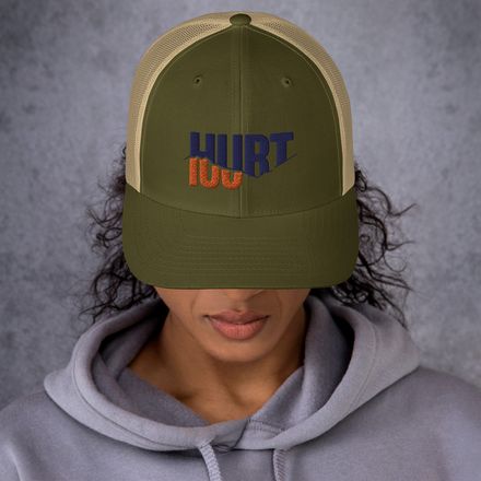 HURT Embroidered Trucker Hat