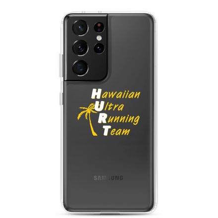 Hawaiian Ultra Running Team Clear Samsung Phone Case