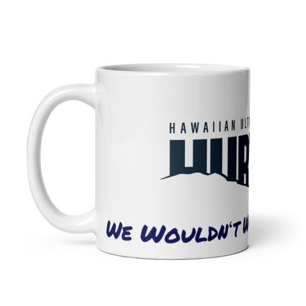 HURT White Ceramic Mug