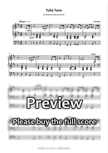 Tuba Tune (Sheet Music)