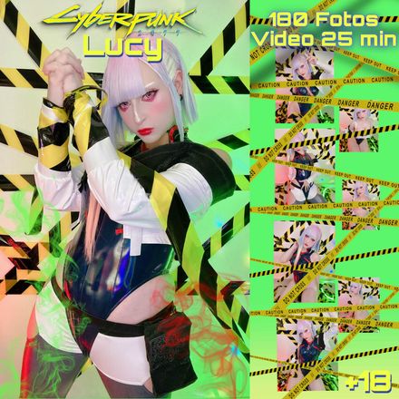 💚Full Set Art:  Lucy Cyberpunk💚