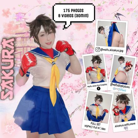 👊🏻👊🏻Set Art: Sakura Kasugano👊🏻👊🏻