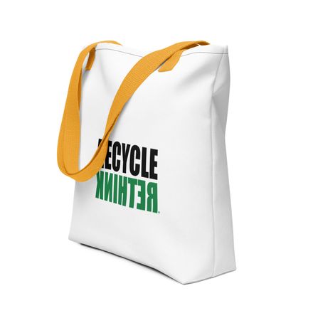 "RECYCLE RECYCLE" Catch All Tote