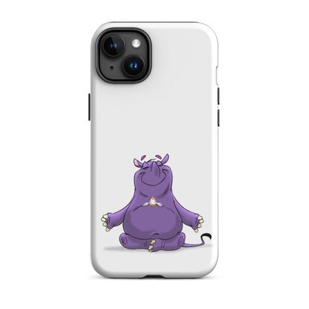 "Meditating Rhino"  Case for iPhone