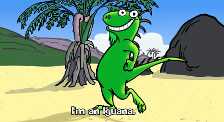 "Iguana" Animated Music Video