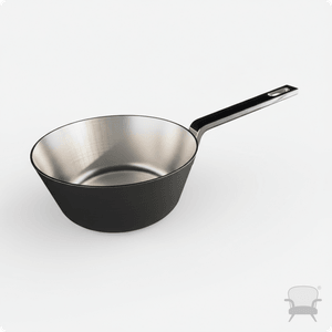 Panela Wok Antiaderente Inox [Ativo Enscape]