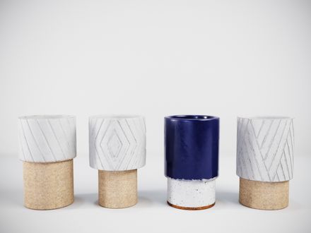 Vase Set 1 (FREE) - Made with 3DS Max