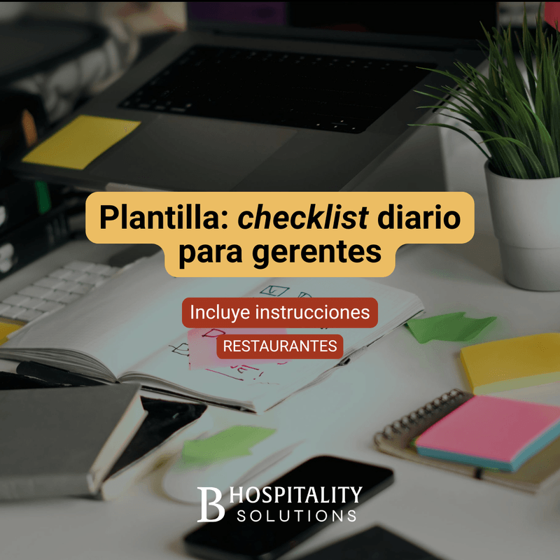 Daily Check guía de estándares operacionales para gerentes
