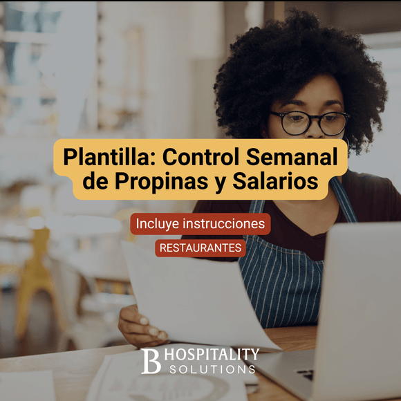 Plantilla: Control Semanal de Propinas y Salarios