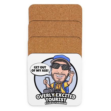 Overly Excited Tourist Coaster
