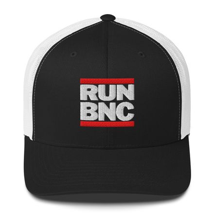 &quot;RUN BNC&quot; Retro Trucker Hat
