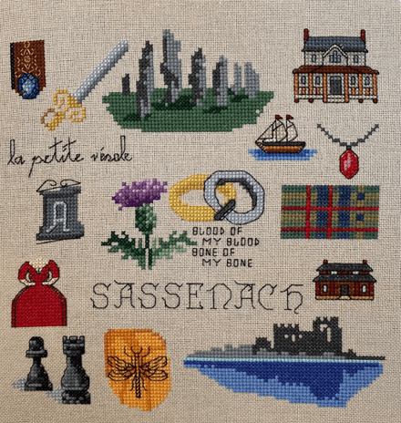 Sassenach Sampler Cross Stitch PDF Pattern