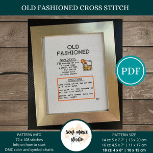 Old Fashioned Cross Stitch Recipe