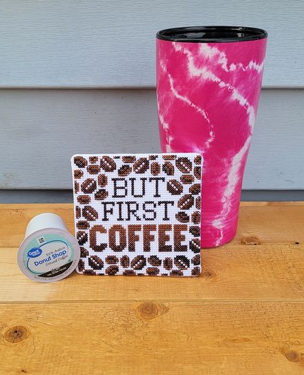 But First Coffee Cross Stitch Pattern