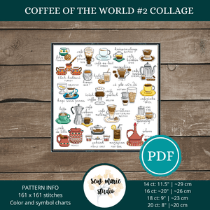 Coffee of the World #2 Collage