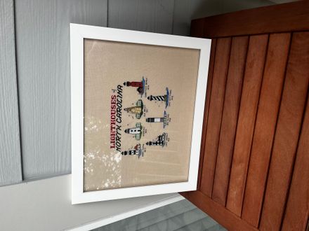 Lighthouses of North Carolina Cross Stitch Pattern