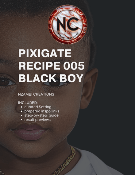 PIXIGATE RECIPE 005: BLACK BOY