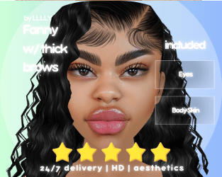 [200] fanny thick brows