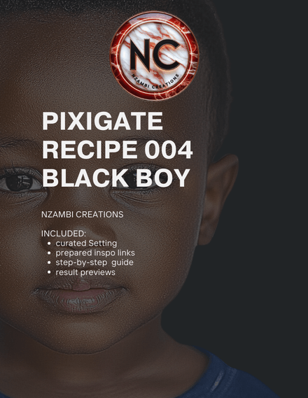 PIXIGATE RECIPE 004: BLACK BOY