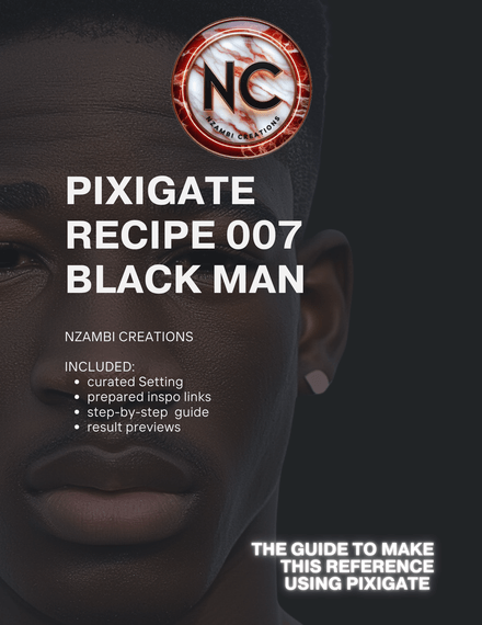 PIXIGATE RECIPE 007: BLACK MAN