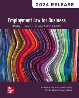 Employment Law for Business: 2024 Release