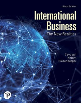 International Business: The New Realities 6th Edition