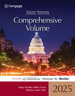  South-Western Federal Taxation 2025: Comprehensive 48th Edition 