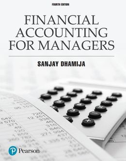 Financial Accounting for Managers 4th Edition 