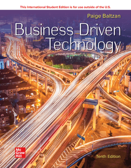Business Driven Technology 10th Edition