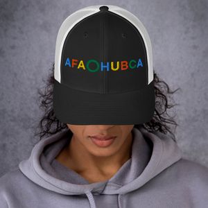 AFA HUB CA Retro Trucker Hat