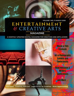 Entertainment &amp; Creative Arts Magazine Annual subscription 