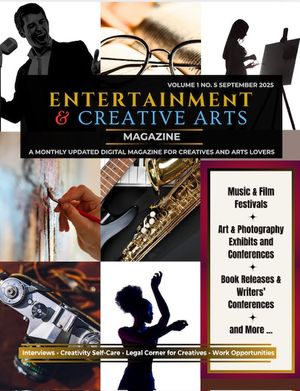Entertainment &amp; Creative Arts Magazine Monthly Subscription 