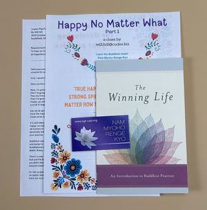 Happy No Matter What : Class Gift Bag