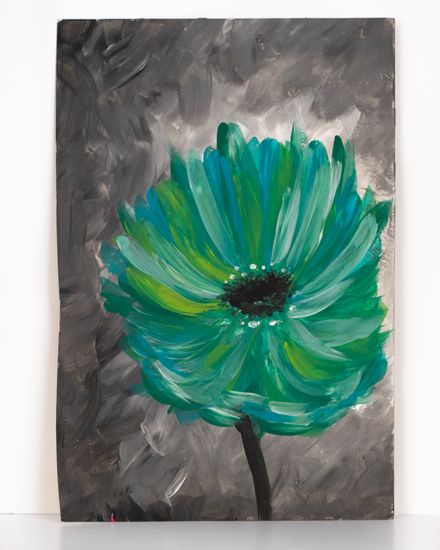 Green Flower - Paint Kit