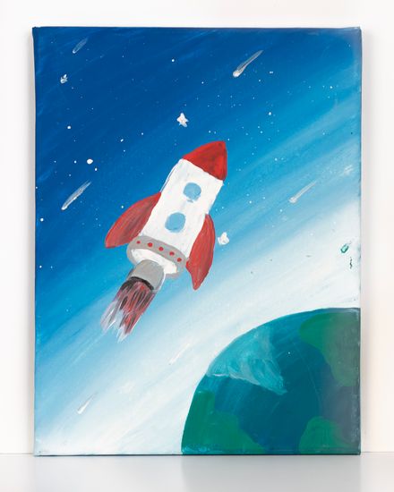 Rocket Ship - Paint Kit