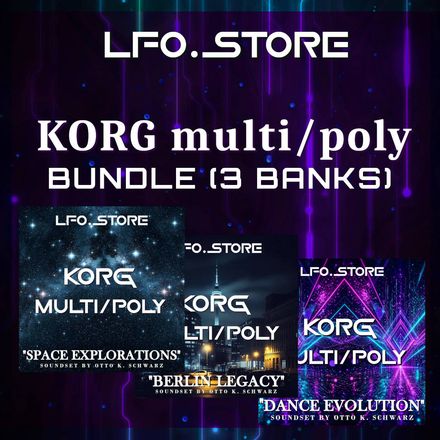 Special Offer - Korg Multi/poly Bundle (120 presets!)