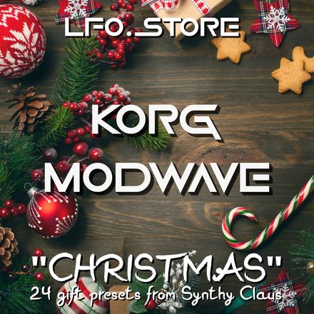 Korg Modwave - &quot;Christmas&quot; (24 Presets)