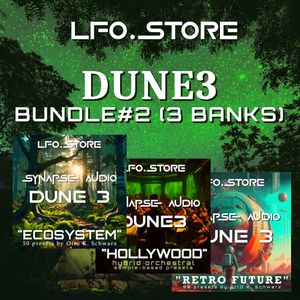 Special Offer - DUNE3 Bundle 3 in 1 #2 (150 presets!)