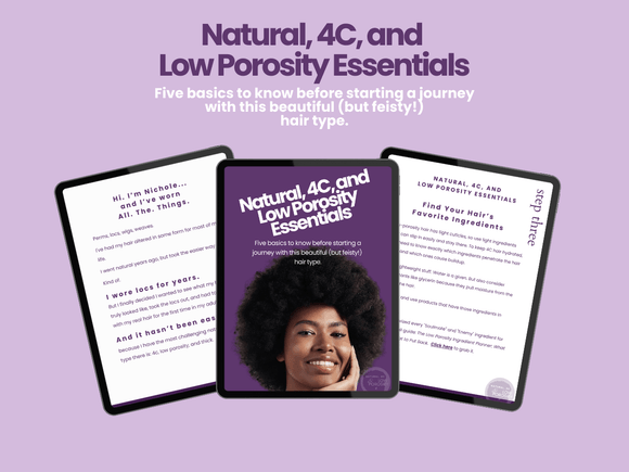 Natural, 4c, and Low Porosity Essentials