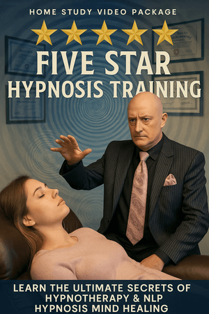 FIVE STAR HYPNOSIS COURSE = VIDEOS OF THE UNIQUE 5 DAYS LIVE ONLINE DIPLOMA STANDARD TRAINING