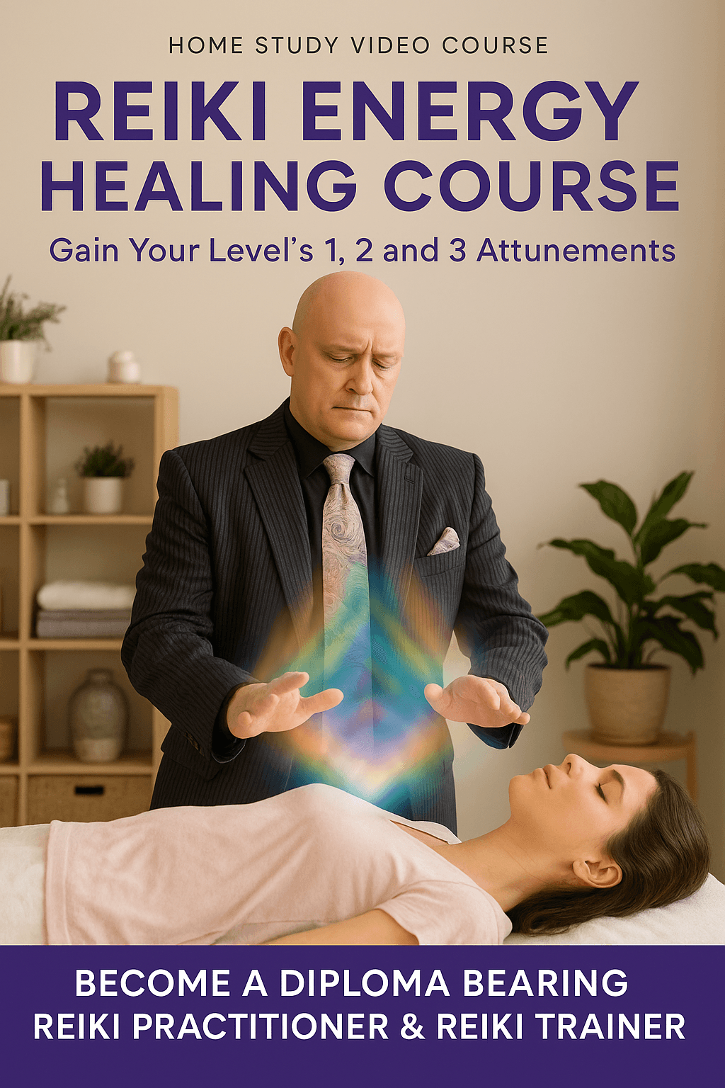 Reiki Energy Healing Course (Level's 1, 2 and 3)