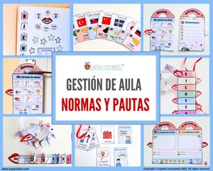 💻✂ CUELGA-NORMAS 🎯 Inicio curso · Acuerdos y bienvenida · 🌎 Países