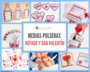 💻✂MEDIAS PULSERAS. San Valentín sobre mí, números, colores CUALQUIER TEMA. 🎁PINCHA VER OFERTAS