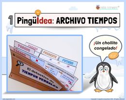 🔎 ARCHIVO DE TIEMPOS ⏳ Presente · Pasado · Futuro 🐧 Pingüideas