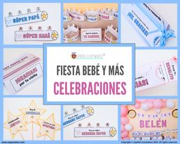 🌟 Nacimiento, BABY SHOWER y MÁS 💖 Celebraciones 100% PERSONALIZABLES con cariño