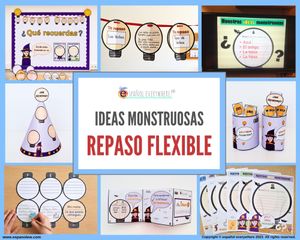 ✂️💻 REPASO MONSTRUOSO 🎲 Actividades de repaso 🧠 Refuerzo 🔄 Adaptable a cualquier tema